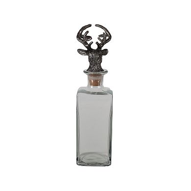 St. Nicholas Square® Woodland Stag Glass Decanter