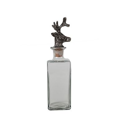 St. Nicholas Square® Woodland Stag Glass Decanter