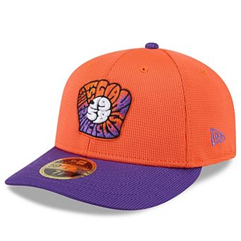 Men's New Era Orange/Purple San Francisco Giants 2025 City Connect Batting Practice Low Profile 59FIFTY Fitted Hat
