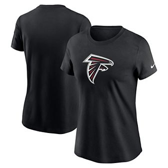 Women's Nike Black Atlanta Falcons Primary Logo T-Shirt