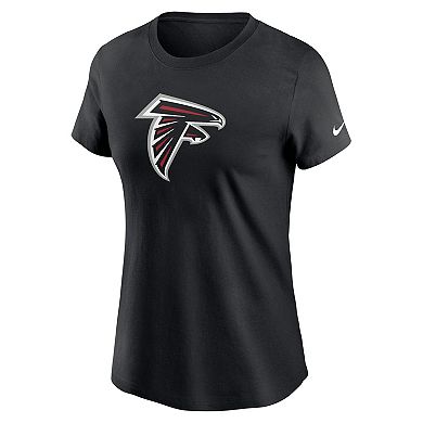 Women's Nike Black Atlanta Falcons Primary Logo T-Shirt