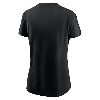 Women's Nike Black Atlanta Falcons Primary Logo T-Shirt