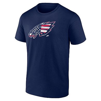 Men's Navy Philadelphia Eagles Americana T-Shirt