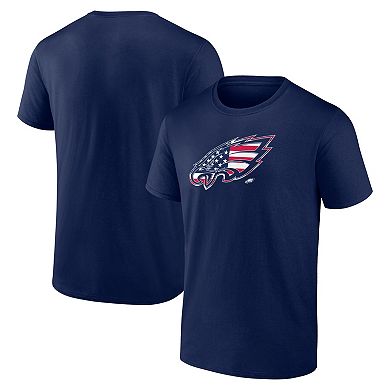 Men's Navy Philadelphia Eagles Americana T-Shirt