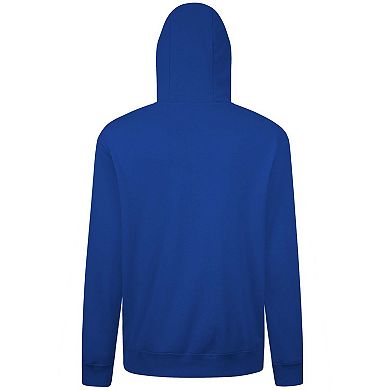Men's Levelwear Royal Kansas City Royals Podium Fleece Pullover Hoodie