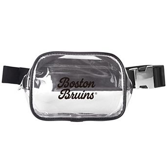 Boston Bruins Clear Belt Bag