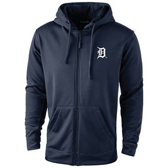Men's Dunbrooke Navy Detroit Tigers Trophy Full-Zip Hoodie