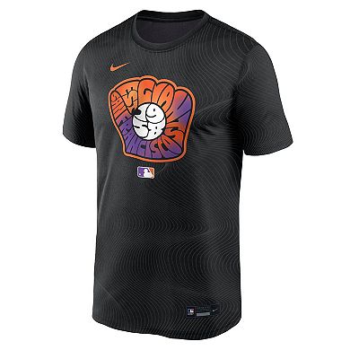 Men's Nike Black San Francisco Giants 2025 City Connect Authentic Collection Legend Performance T-Shirt