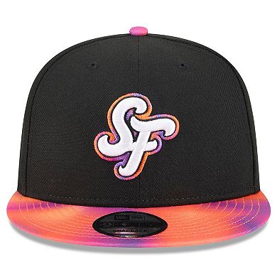 Men's New Era Black/Orange San Francisco Giants 2025 City Connect 9FIFTY Snapback Hat