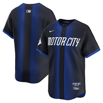 Men's Nike Blue Detroit Tigers City Connect Limited Jersey