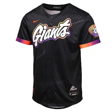 Youth Outerstuff Anthracite San Francisco Giants 2025 City Connect Limited Jersey