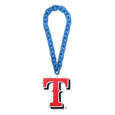 FOCO Texas Rangers Light Up Big Logo Fan Chain