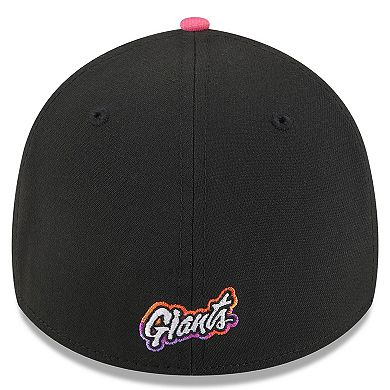 Men's New Era Black/Orange San Francisco Giants 2025 City Connect 39THIRTY Flex Hat