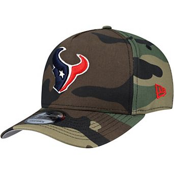 Men's New Era Camo Houston Texans Woodsy 9FIFTY Snapback Hat