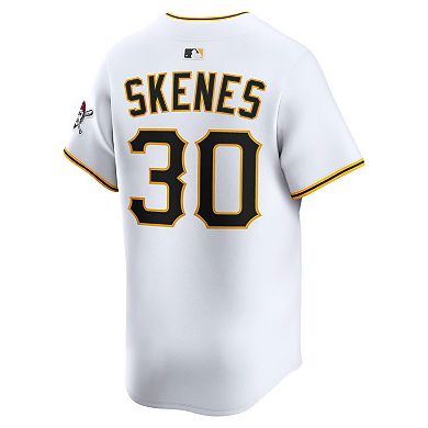 Men's Nike Paul Skenes White Pittsburgh Pirates Alternate Limited Player Jersey