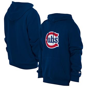 Men's New Era Navy Chicago Cubs Star Alternative Logo Pullover Hoodie