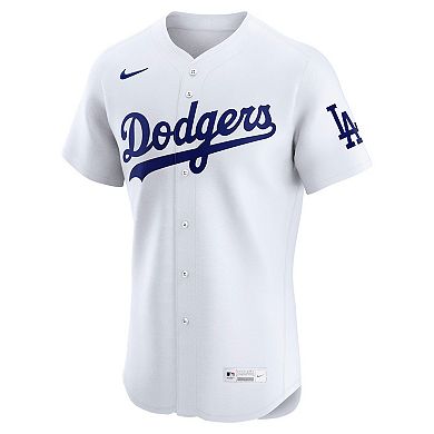 Men's Nike White Los Angeles Dodgers Home Elite Jersey