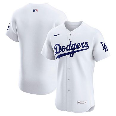 Men's Nike White Los Angeles Dodgers Home Elite Jersey