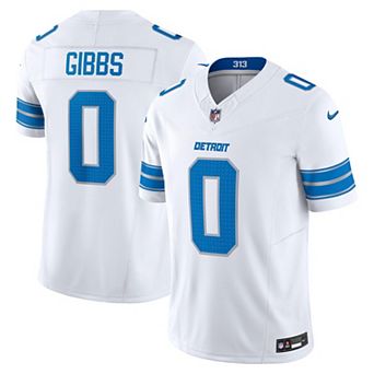 Men's Nike Jahmyr Gibbs White Detroit Lions Vapor F.U.S.E. Limited Jersey