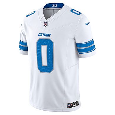 Men's Nike Jahmyr Gibbs White Detroit Lions Vapor F.U.S.E. Limited Jersey