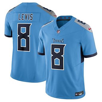 Men's Nike Will Levis Light Blue Tennessee Titans Alternate Vapor F.U.S.E. Limited Jersey