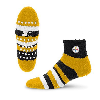 Unisex Starter Pittsburgh Steelers Cozy Stripe Socks