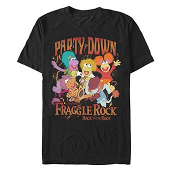 Big & Tall Fraggle Rock Party Down Graphic Tee