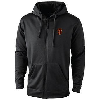 Men's Dunbrooke Black San Francisco Giants Trophy Full-Zip Hoodie