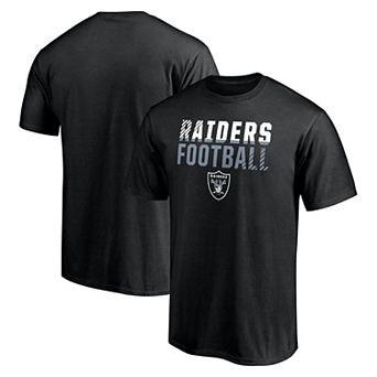 Men's Fanatics Black Las Vegas Raiders Fade Out T-Shirt
