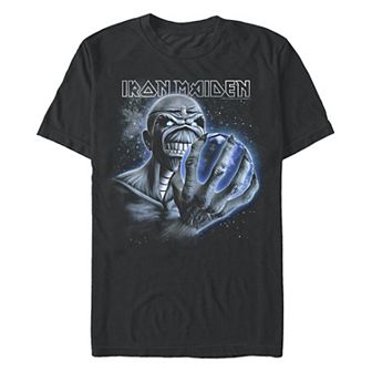 Big & Tall Iron Maiden Dif World Graphic Tee