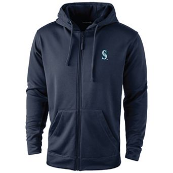 Men's Dunbrooke Navy Seattle Mariners Trophy Full-Zip Hoodie