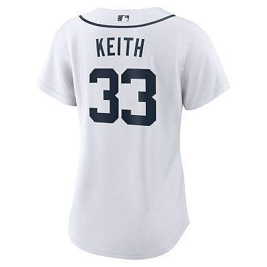 Women's Nike Colt Keith White Detroit Tigers Home Replica Jersey