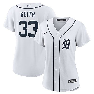 Women's Nike Colt Keith White Detroit Tigers Home Replica Jersey