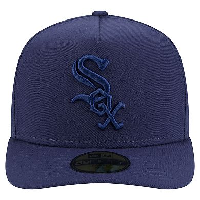 Men's New Era Navy Chicago White Sox Color Pack A-Frame 59FIFTY Fitted Hat