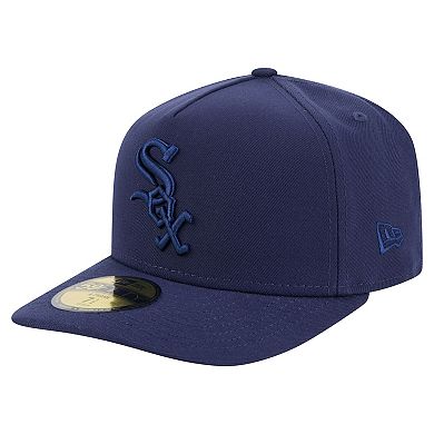 Men's New Era Navy Chicago White Sox Color Pack A-Frame 59FIFTY Fitted Hat