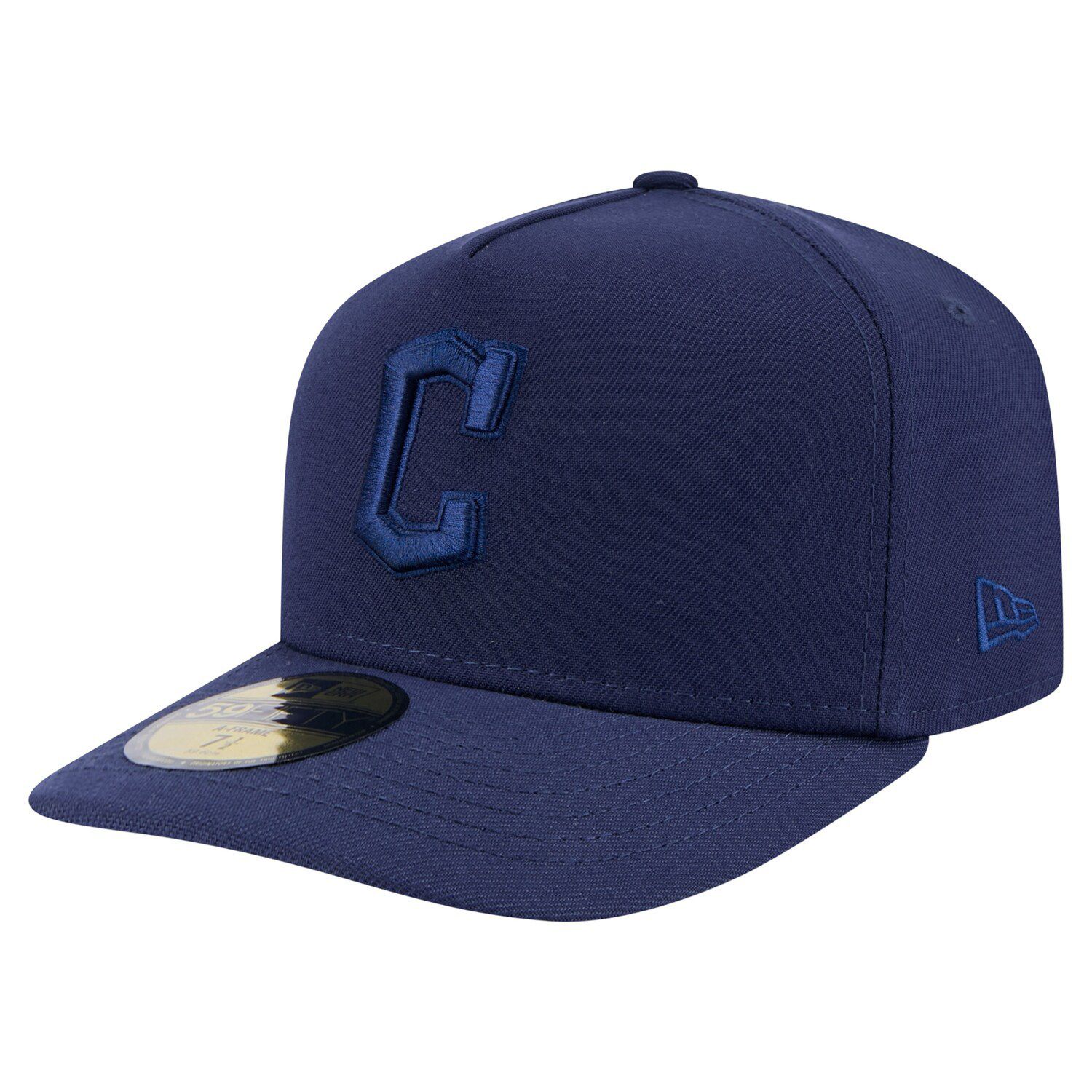 Cleveland Guardians New Era 2025 Fourth Of July Low Profile 59FIFTY Fitted Hat - Light Blue/Blue