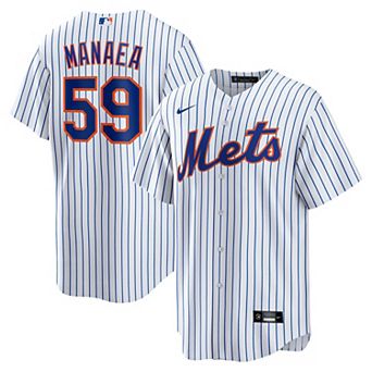Men's Nike Sean Manaea White New York Mets Home Replica Jersey