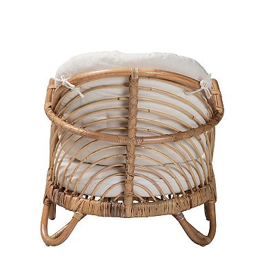bali & pari Aliane Natural Rattan Armchair