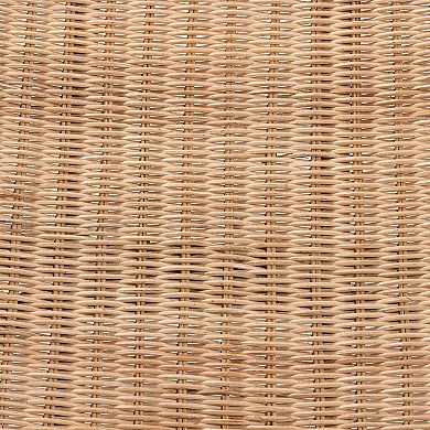 bali & pari Herrara Rattan Foldable Lounge Chair