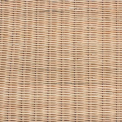 bali & pari Farica Natural Rattan Accent Bench