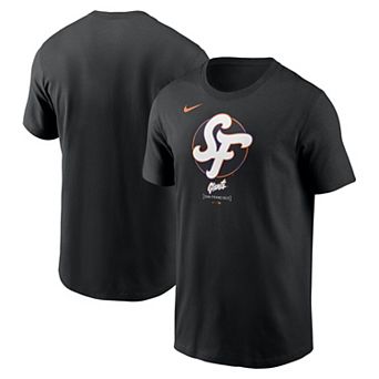 Men's Nike Black San Francisco Giants 2025 City Connect Large Logo T-Shirt