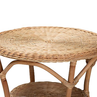 bali & pari Abbey Natural Rattan Coffee Table