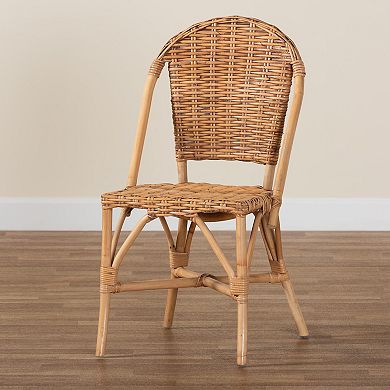 bali & pari Neola Natural Rattan Dining Chair