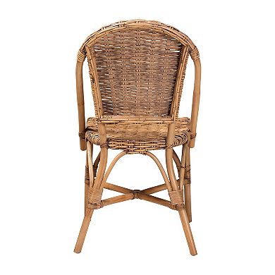 bali & pari Neola Natural Rattan Dining Chair