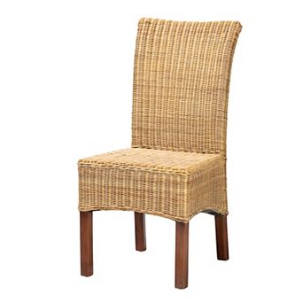 bali & pari Shamara Natural Rattan Dining Chair