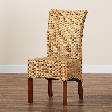 bali & pari Shamara Natural Rattan Dining Chair