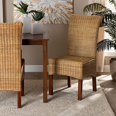 bali & pari Shamara Natural Rattan Dining Chair