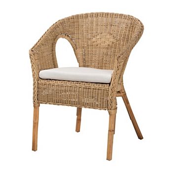 bali & pari Abbey Natural Rattan Dining Chair