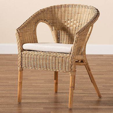 bali & pari Abbey Natural Rattan Dining Chair