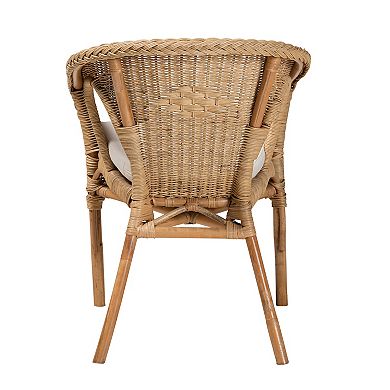 bali & pari Abbey Natural Rattan Dining Chair